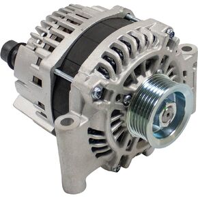 New Alternator Compatible with/Replacement for 3.0L (182) V6 Ford Escape 09-12 9L8T-10300-AB, 9L8Z-10346-A 1Clock 150Amp Internal Fan Type Solid Pulley Type Internal Regulator CW Rotation 12V