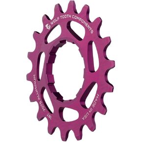 Wolf Tooth CNC Machined Aluminum Singlespeed Cogs in Colors