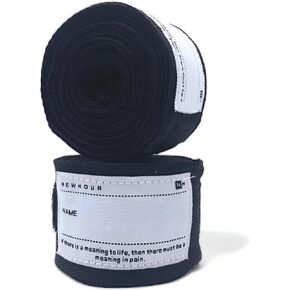 Boxing Wraps for Men and Women, Martial Arts Hand Wraps, Muay Thai Hand Wraps, Vendas para Boxeo, MMA Cotton Wraps 4.5m, 180 Inch Wrist Wraps