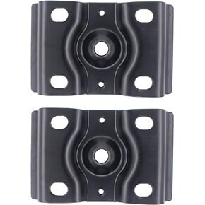 NewYall Pack of 2 Rear Axle Spring U Bolt Top Plate Bracket