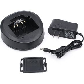 CD-58 Battery Rapid Charger for Vertex Battery FNB-V134LI-UNI FNB-V132LI-UNI FNB-V132LI-UNI Compatible for Vertex VX-231 VX351 VX354 VX451 EVX531 EVX534 EVX539 VX351 VX354 VX451 Two Way Radio