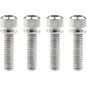 مسامير سداسية ألين M6 × 25 مم من التيتانيوم مع برغي غسالات لمحور فرامل الدراجة على شكل حرف V ثابت in Kuwait