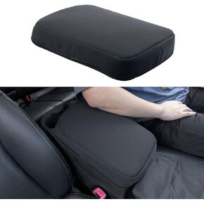 JDMCAR Center Console Cover Compatible with 2005-2015 Toyota Tacoma Accessories Anti-Scratch Armrest Cover Arm Rest Box Lid Cover Protector