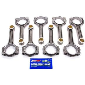 Scat Crankshafts 2-ICR5700-7/16 5.700" Forged 4340 I-Beam Connecting Rod for Small Block Chevrolet - Set of 8