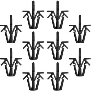 Grille Clips Retainers - Set of 10 - Grille Retainer Clips, Replacement for Toyota 1989-1995 Pickup, 1995-2004 Tacoma, 1989-2002 4Runner,2001-2005 Rav4, Replaces # 90467-12040