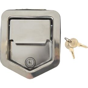 Buyers Products L3890RLS Rotary Paddle Latch (Latch,Handle,Paddle Rotary,),Silver