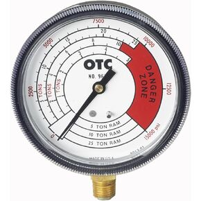OTC (9652) Pressure and Tonnage Gauge with 4-Scales