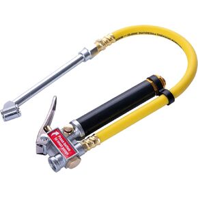 Craftsman CMXZTSG1005NB Dual Foot Inflator and Gauge, Black and Yellow