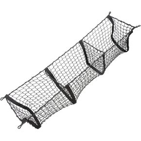 Three Pocket Pickup Truck Cargo Net Fit for Toyota Tacoma 2013-2019 Cargo Organizer Storage Net