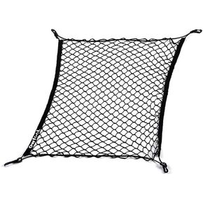 Owfeel Cargo Net Flexible Nylon Rear Cargo Organizer Car Trunk Storage Net Black for Most Types of Cars