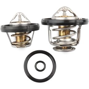 Thermostat Kit, Replace 658-170 ‎657-203 Compatible with Chrysler Dodge Jeep - 2011-2014 200, 2008-2014 Avenger, 2007-2012 Caliber, 2009-2020 Journey, 2007-2017 Compass Patriot, 2007-2010 Sebring,More