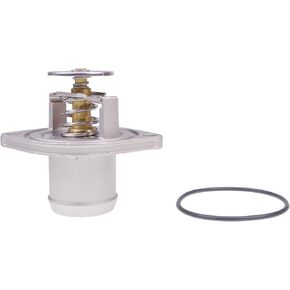 Thermostat RT-1169 3C3Z-8575-AA Compatible with Ford Motorcraft Powerstroke 6.0L F250 F350 F450 F550 2003-2007 E-Series 2004-2010 MMTS-F2D-03CL 3C3Z8592AB RT1169 3C3Z8575AA 3C348575AA
