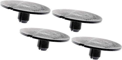 4pcs Rear Leaf Spring Plastic Insert Pad Spacer Insulator Round for Chevy GMC Trucks 1998-2011 - Replaces GM 20870046 in Saudi Arabia