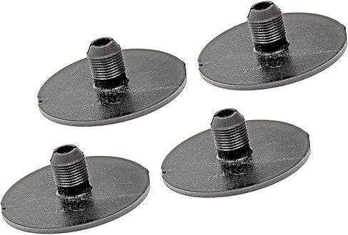 4pcs Rear Leaf Spring Plastic Insert Pad Spacer Insulator Round for Chevy GMC Trucks 1998-2011 - Replaces GM 20870046 in Saudi Arabia