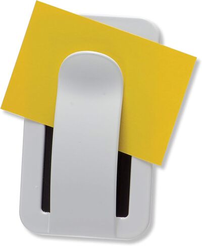ظرف مغناطيسي وحامل ملاحظات من Officemate Magnet Plus، أبيض (92551) in Saudi Arabia