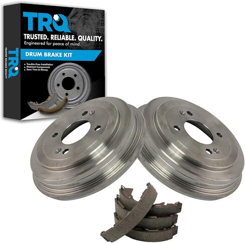 TRQ مجموعة طبلة الفرامل الخلفية ومجموعة الأحذية لـ 2006-2011 Hyundai Accent / 2006-2011 Kia Rio / 2006-2011 Kia Rio5 in Kuwait