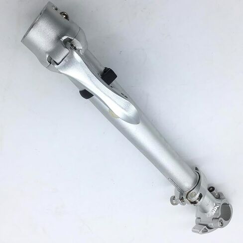 Folding Bike Stem Quick-Release Left Fold Aluminum Alloy Adjustable Stem Without Teeth 25.4×28.6×440mm in Saudi Arabia