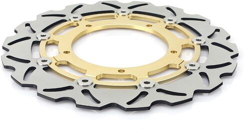 TARAZON Front Rear Brake Rotors and Brake Pads for Yamaha YZF R1 2004 2005 2006 in Kuwait