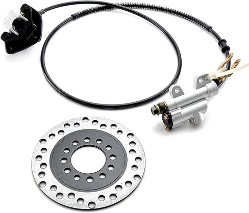 نظام فرامل قرصية خلفي هيدروليكي مع منصات الفرامل قرص فرامل الدوار مناسب لـ 50cc 70cc 90cc 110cc 125cc Go Kart الدراجة الترابية رباعية ATV in Saudi Arabia