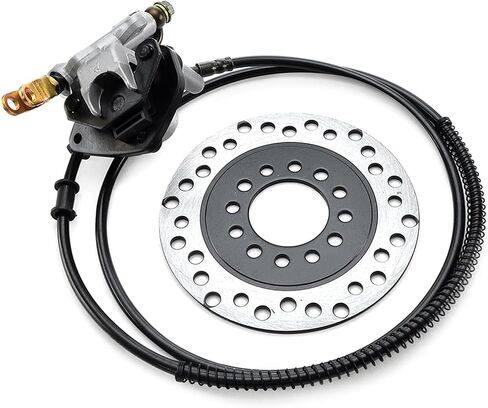 نظام فرامل قرصية خلفي هيدروليكي مع منصات الفرامل قرص فرامل الدوار مناسب لـ 50cc 70cc 90cc 110cc 125cc Go Kart الدراجة الترابية رباعية ATV in Saudi Arabia