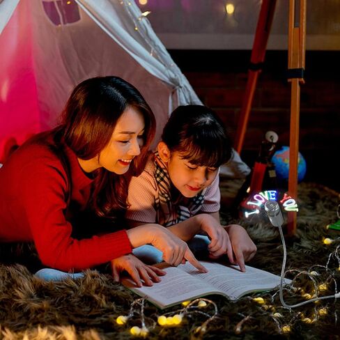 POPETPOP USB مراوح الساعة، مروحة USB صغيرة قابلة للبرمجة وتحرير شاشة LED مروحة تبريد محمولة للمكتب والمنزل in Kuwait