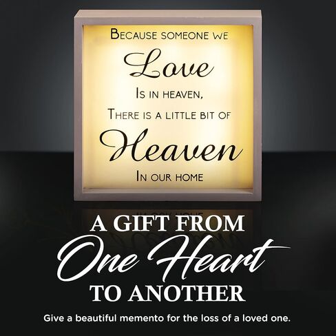 Memorial Gifts Light - Sympathy Gifts for Loss of Loved One - In Memory of Loved One Gifts - Bereavement Gifts For Loss of a Mother Sympathy Gifts - Memorial Gifts for Loss of Father Condolences Gift in Saudi Arabia
