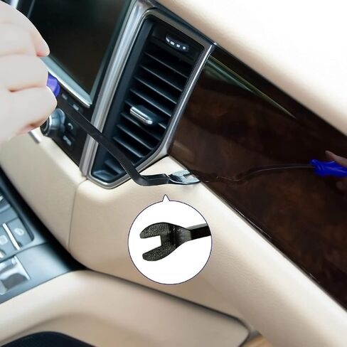AXELECT 120 PCS Car Clips with Fastener Removal Tool, Car Push Pins Retainer Fender Clip, 6 Different Bumper Rivet Clip for Almost Vehicles in Saudi Arabia
