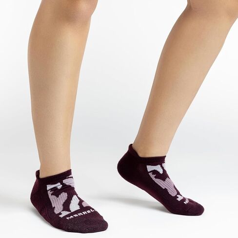 Merrell Men's and Women's Recycled Everyday Socks-3 Pair Pack-Repreve Mesh in Saudi Arabia