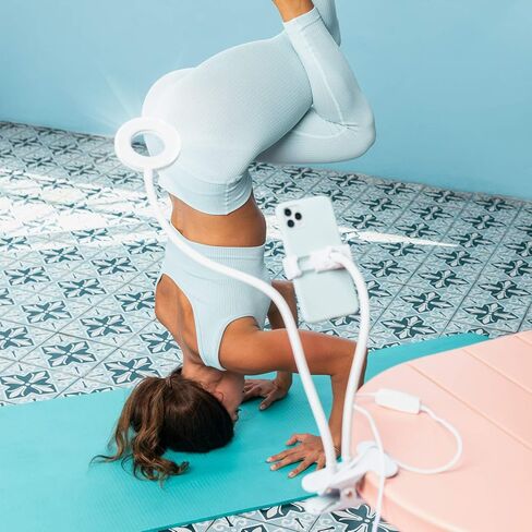 Shine - Minimalist Selfie LED Ring Light with Desk Clip and Cell Phone Holder | 3 Adjustable Light Modes | Brighten up Your Photos and Videos on TikTok, Zoom, IG, and Everyday Life in Kuwait