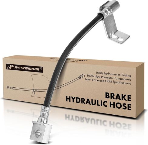 A-Premium Rear Driver Brake Hydraulic Hose Compatible with Ford Models - F-250 Super Duty 2000-2004, F-350 Super Duty 2000-2004, Excursion 2000-2005 in Kuwait