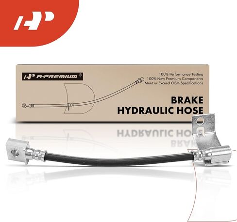 A-Premium Rear Driver Brake Hydraulic Hose Compatible with Ford Models - F-250 Super Duty 2000-2004, F-350 Super Duty 2000-2004, Excursion 2000-2005 in Kuwait