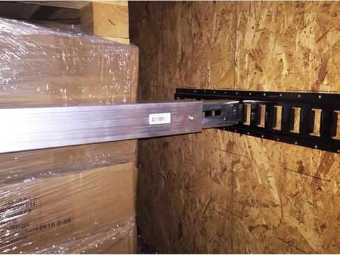 DC Cargo Heavy Duty E-Track Shoring Beams 93"-102" Adjustable Truck Cargo Bar (Pack of 2) Unshakable Cargo Load Bars for Trailers & Box Trucks, Break Strength 9000 lb - Versatile Decking & Securement in Saudi Arabia