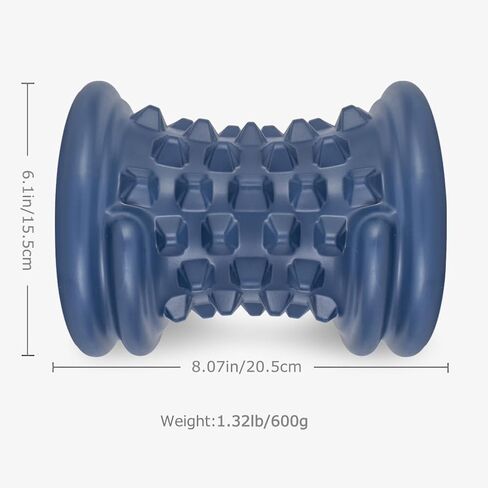 TETOP Wheel Foam Roller, Targeted Muscle Roller for Deep Tissue Massage, Head/Neck/Shoulder/Leg/Foot/Calf Massager for Pain Relief and Circulation(Black) in Saudi Arabia