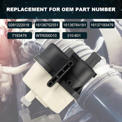مضخة كشف تسرب بخار الوقود من WATERWICH متوافقة مع BMW 328i 550i 530i 525i 528i لاستبدال 0261222018 16137193479 310-601 16136764191 16136752551 in Saudi Arabia