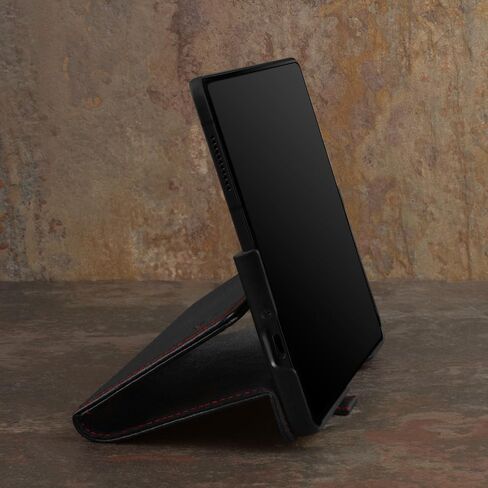 حافظة هاتف TORRO متوافقة مع هاتف Samsung Galaxy Z Fold5 - حافظة محفظة جلدية فاخرة مع وظيفة الحامل وفتحات للبطاقات (أسود) in Saudi Arabia