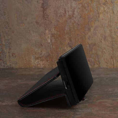 حافظة هاتف TORRO متوافقة مع هاتف Samsung Galaxy Z Fold5 - حافظة محفظة جلدية فاخرة مع وظيفة الحامل وفتحات للبطاقات (أسود) in Saudi Arabia