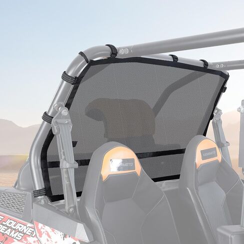 شبكة نافذة خلفية KEMIMOTO XP 1000 شبكة حماية من الشمس ناعمة وجيدة التهوية متوافقة مع 2014+ Polaris RZR XP/XP 4 1000، 2016+ Polaris RZR XP/XP 4 Turbo in Saudi Arabia