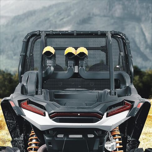 شبكة نافذة خلفية KEMIMOTO XP 1000 شبكة حماية من الشمس ناعمة وجيدة التهوية متوافقة مع 2014+ Polaris RZR XP/XP 4 1000، 2016+ Polaris RZR XP/XP 4 Turbo in Saudi Arabia