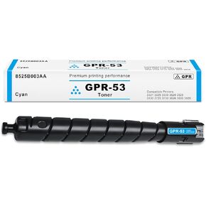 GPR-53 استبدال خرطوشة الحبر Cyan لـ Canon 8525B003 GPR-53 GPR-53C GPR53 GPR53C TONER لـ Canon Imagerunner Advance C3325 C3330 C3520 C3525 C3530 ، (19،000 pages)