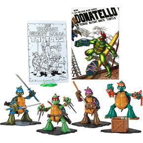 Teenage Mutant Ninja Turtles: Original Sketch Collector Figure with Comic Book by Playmates Toys