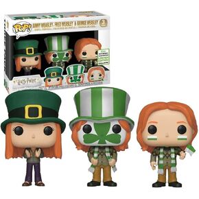 البوب! Funko Ginny Weasley ، Fred Weasley ، & George Weasley 2019 ECCC Spring Convention Limited Edition Exclusive