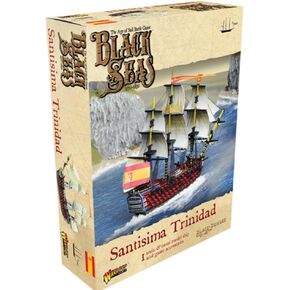 Warlord Black Seas The Age of Sail Santisima Trinidad for Black Seas Table Top Ship Combat Battle War Game 792413001