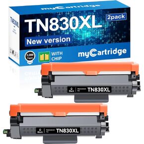 MyCartridge إعادة تصنيع خرطوشة الحبر المعاد تصنيعها لـ Brother TN830XL ​​TN830 TN-830XL ​​TONER لـ HL-L2460DW DCP-L2640DW HL-L2405W MFC-L2820DW HL-L2400D HL-L2480DD MFC-L2820DWX