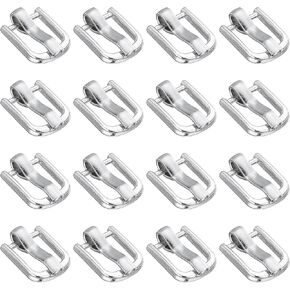 uxcell Metal Roller Buckles, Sewing Mini Buckle for DIY Accessories