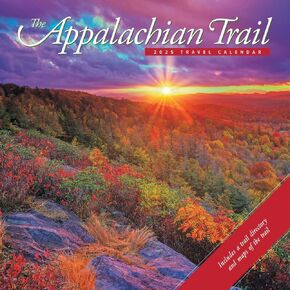 Willow Creek Press و Appalachian Trail Travel and Events 2025 Wall Calendar
