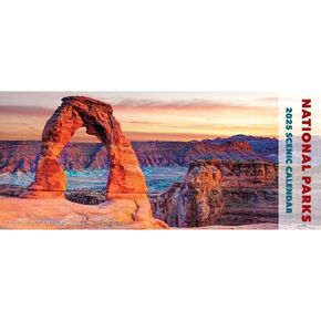 Willow Creek Press ، National Parks Panoramic 2025 Calendar