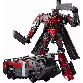 ألعاب روبوت التشوه ، فئة فئة Fire Engine Truck Model Series KO Action Figure 7.1 بوصة مع الملحقات ، مناسبة للأعمار 6 وما فوق.