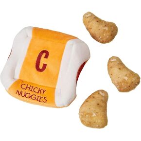 منتجات الحيوانات الأليفة الأخلاقية بقعة 68033102: لعبة Cosmo Puzzle Chicken Curgget 6in