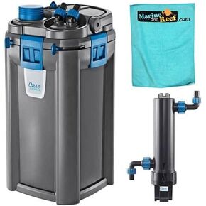 Oase Biomaster Thereo 850 Canister Filter w/Heater Cleartronic UVC 7W UV Clarfier Bundle (3 stems)