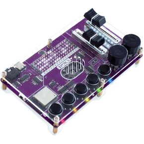 CircuitMess Synthia - DIY Digital Music Sampler | DIY Synthesizer | Educational DIY Gadget | Educational Music Kit | STEM & STEAM Building Kit for Kids 11+| Science Kid’s Electronics Kit | Physics Toy